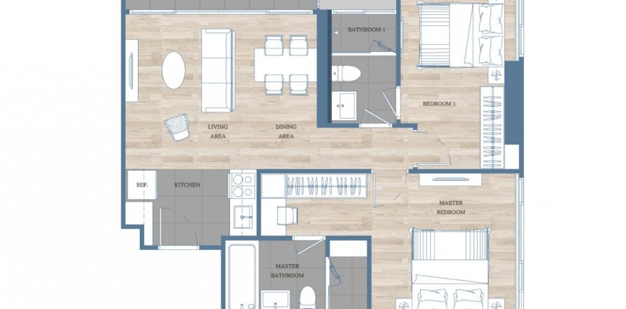 Off-Plan Mekin Haus in Chiang Mai, Thailand № 101072 - Foto 1