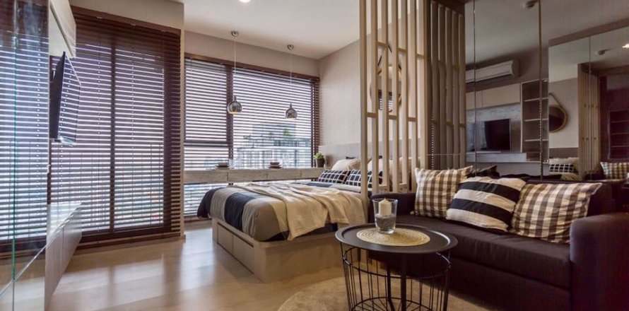 Studio dans le Condo à Ratchathewi, Bangkok, Thaïlande  № 76416