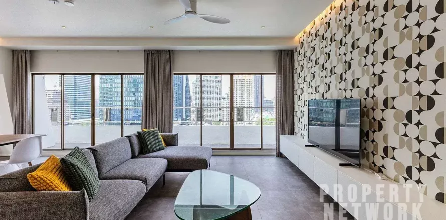Condominio de 1 dormitorio en Bang Rak, Bangkok, Tailandia № 132252