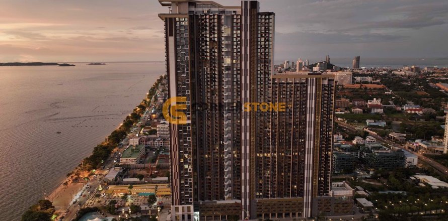 Estudio en el condominio en Jomtien Beach, Pattaya, Tailandia № 119613
