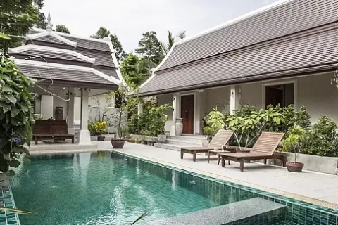 Chalet de 5 dormitorios en Ko Samui, Tailandia № 107734 - foto 27