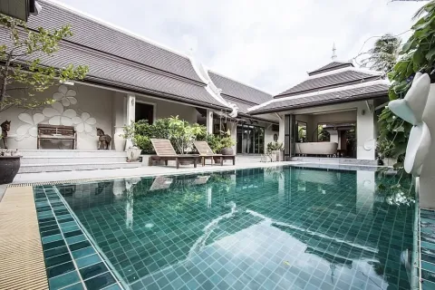 Chalet de 5 dormitorios en Ko Samui, Tailandia № 107734 - foto 25