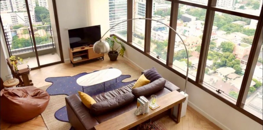 คอนโดมิเนียมในคลองเตย, กรุงเทพฯ, ประเทศไทย, 2 ห้องนอน № 123954