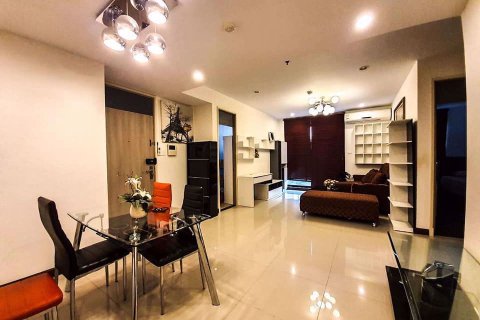 Condo à Bangkok, Thaïlande, 2 chambres à Supalai Premier Ratchathewi  № 77866