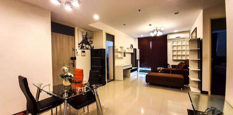 Condo à Bangkok, Thaïlande, 2 chambres à Supalai Premier Ratchathewi № 77866