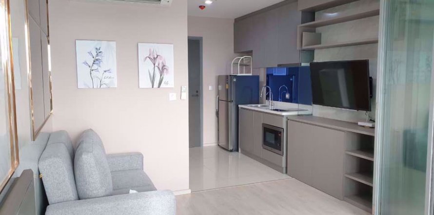 Studio in the Condo in Bangkok, Thailand in Rhythm Rangnam  № 77869