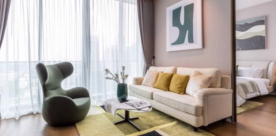 Eigentumswohnung in Bangkok, Thailand, 1 Schlafzimmer in KRAAM SUKHUMVIT 26 № 80845