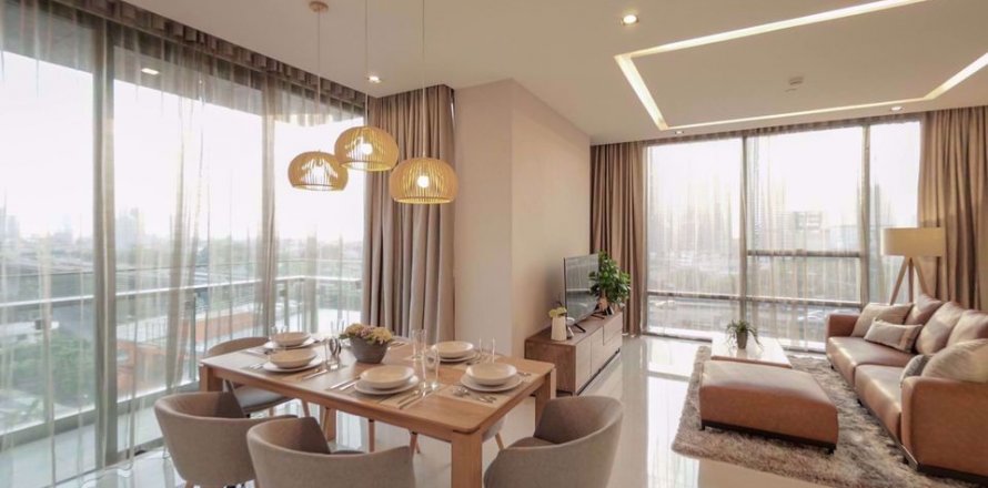 Condominio de 2 dormitorios en Sathon, Bangkok, Tailandia № 80842