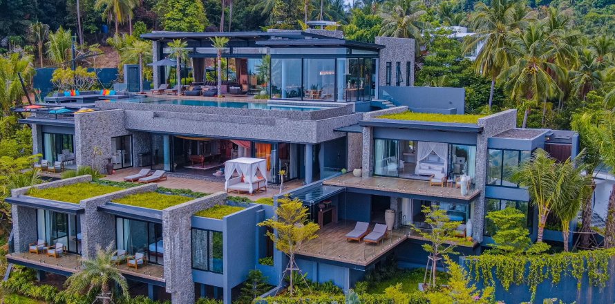 Casa de 5 dormitorios en Ko Samui, Tailandia № 107888