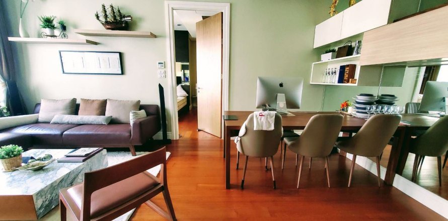 Condominio de 2 dormitorios en Bangkok, Tailandia en Bright Sukhumvit 24  № 77312