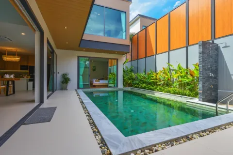 Villa in Phuket, Thailand 3 Schlafzimmer № 133172 - Foto 12