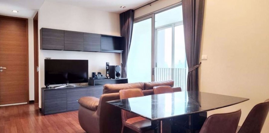 Condo à Khlong Toei, Bangkok, Thaïlande, 2 chambres № 76505