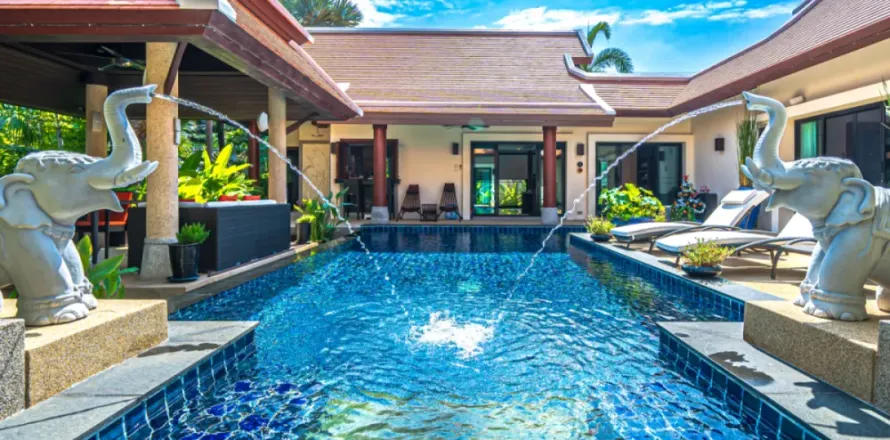 Chalet de 4 dormitorios en Phuket, Tailandia № 110922