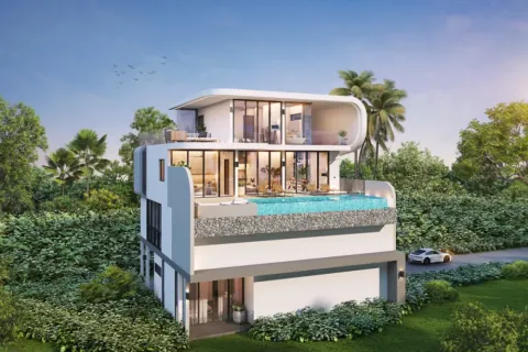 Chalet de 4 dormitorios en Ko Samui, Tailandia № 107811 - foto 9