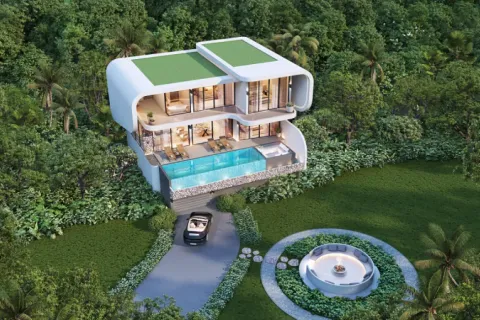 Chalet de 4 dormitorios en Ko Samui, Tailandia № 107811 - foto 6