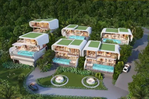Chalet de 4 dormitorios en Ko Samui, Tailandia № 107809