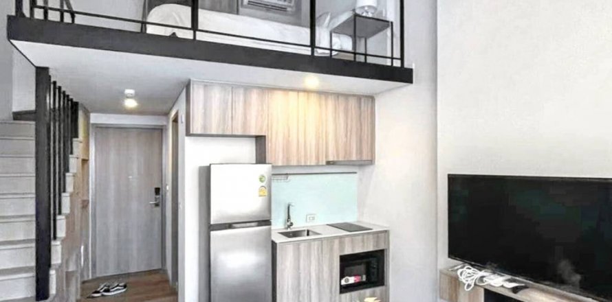 Dúplex de 1 dormitorio en Bangkok, Tailandia № 124599