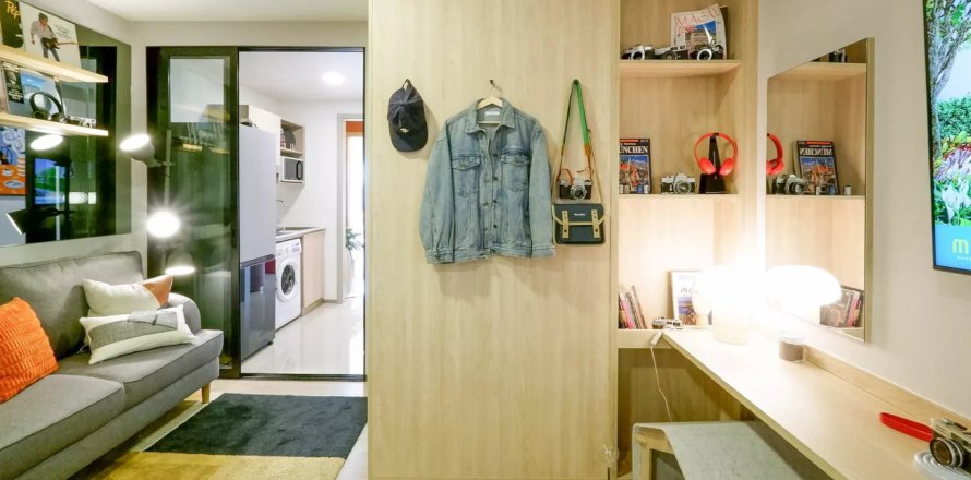 สตูดิโอในคอนโดมิเนียมในกรุงเทพฯ, ประเทศไทย ใน THE MUVE Sukhumvit 107 № 124823