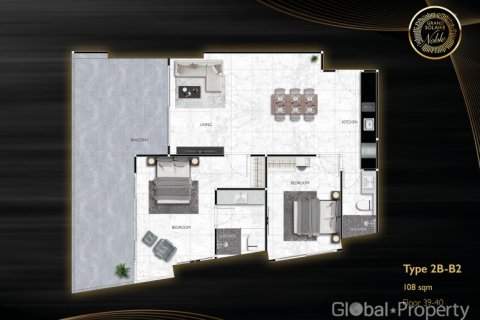 Condominio de 2 dormitorios en Pattaya, Tailandia № 81820 - foto 24