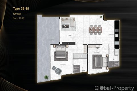 Condominio de 2 dormitorios en Pattaya, Tailandia № 81820 - foto 23