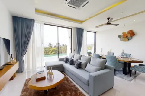 Chalet de 3 dormitorios en Ko Samui, Tailandia № 107258 - foto 3