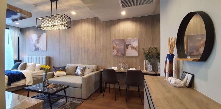 Studio in the Condo in Bangkok, Thailand in Ideo Q Victory № 77682