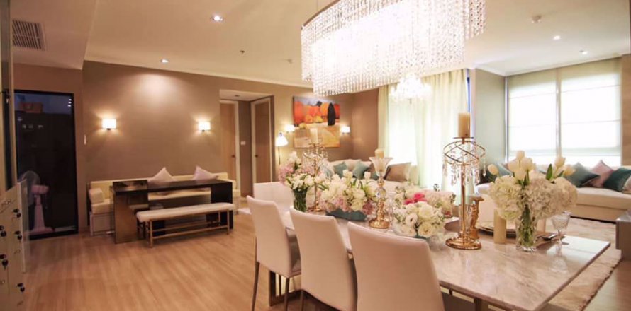 Condo in Bangkok, Thailand, 3 bedrooms in Supalai Elite Sathorn - Suanplu № 77561