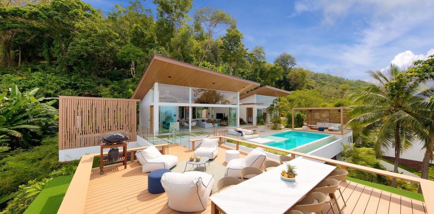 Casa de 4 dormitorios en Ko Samui, Tailandia № 120281