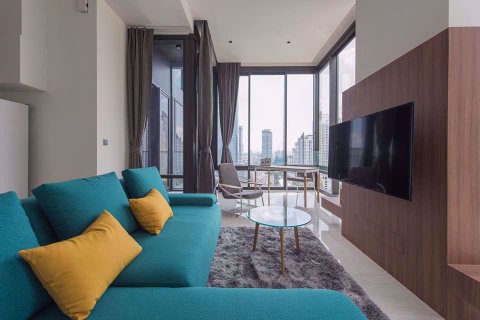 Condominio de 2 dormitorios en Bangkok, Tailandia en Ashton Silom  № 78366