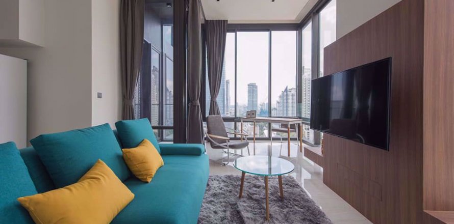 Кондоминиум с 2 спальнями в Бангкоке, Таиланд в Ashton Silom № 78366