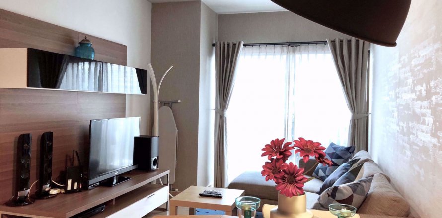 Condo à Bangkok, Thaïlande, 1 chambre à Noble Refine № 78363