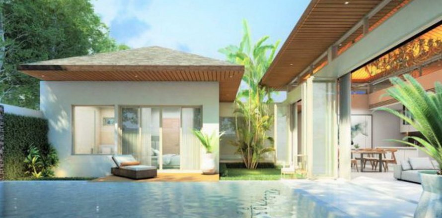 Chalet de 3 dormitorios en Wilawan Luxury Villas, Phuket, Tailandia № 85511