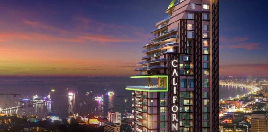 Condominio de 2 dormitorios en Pattaya, Tailandia № 124569