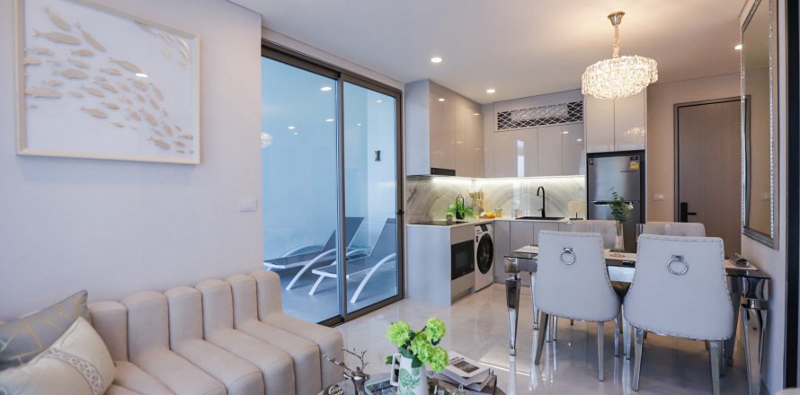 Apartamento de 1 dormitorio en Pattaya, Tailandia № 123236