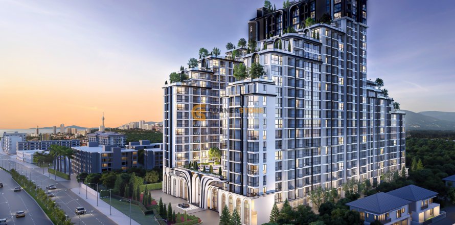 Estudio en el condominio en Jomtien Beach, Pattaya, Tailandia № 132136