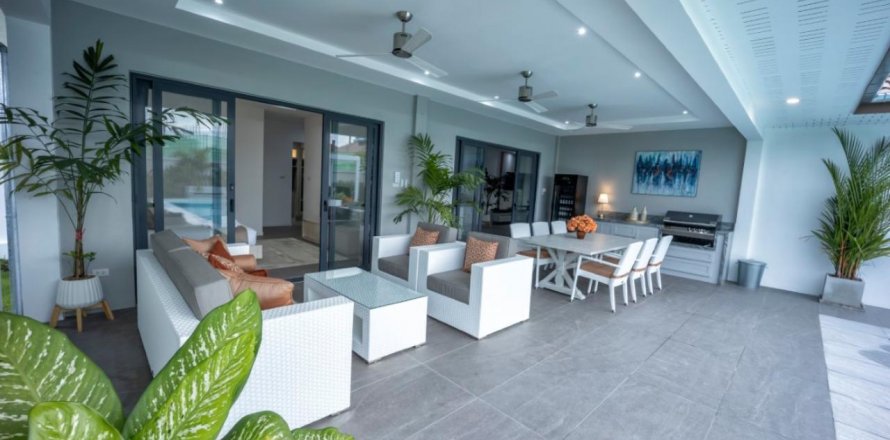 Chalet de 3 dormitorios en Mali Vista, Hua Hin, Tailandia № 101805
