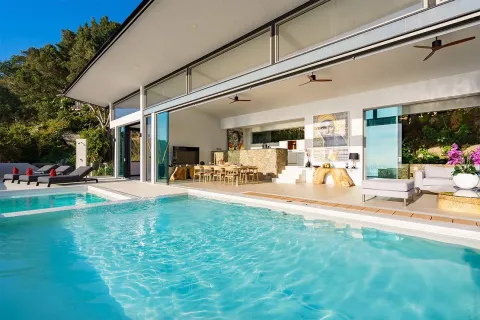 Villa sur Chaweng Beach, Ko Samui, Thaïlande 4 chambres № 107268