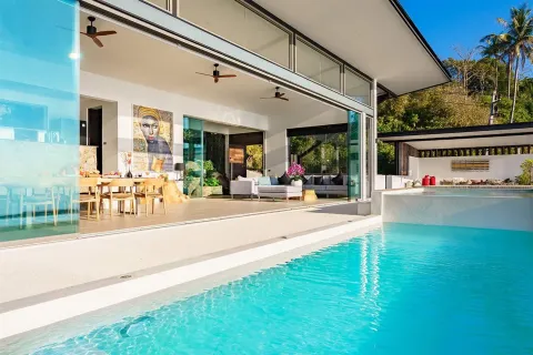Villa on Chaweng Beach, Ko Samui, Thailand 4 bedrooms № 107268 - photo 16