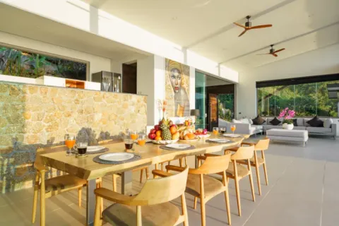 Villa on Chaweng Beach, Ko Samui, Thailand 4 bedrooms № 107268 - photo 2