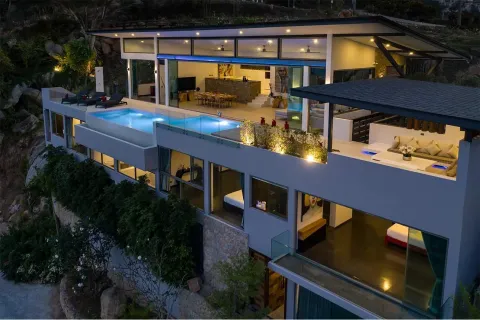Villa on Chaweng Beach, Ko Samui, Thailand 4 bedrooms № 107268 - photo 22