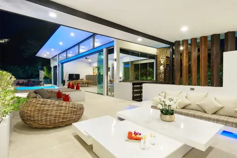 Villa on Chaweng Beach, Ko Samui, Thailand 4 bedrooms № 107268 - photo 25