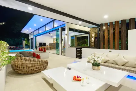 Villa on Chaweng Beach, Ko Samui, Thailand 4 bedrooms № 107268 - photo 4