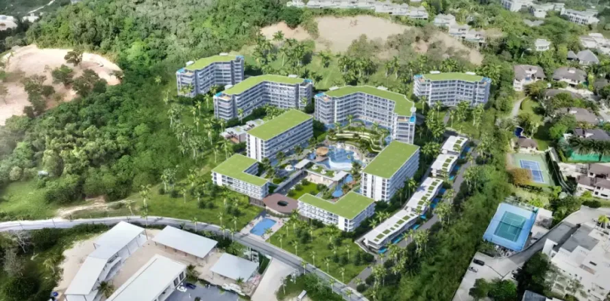 Apartamento de 1 dormitorio en Phuket, Tailandia № 107641