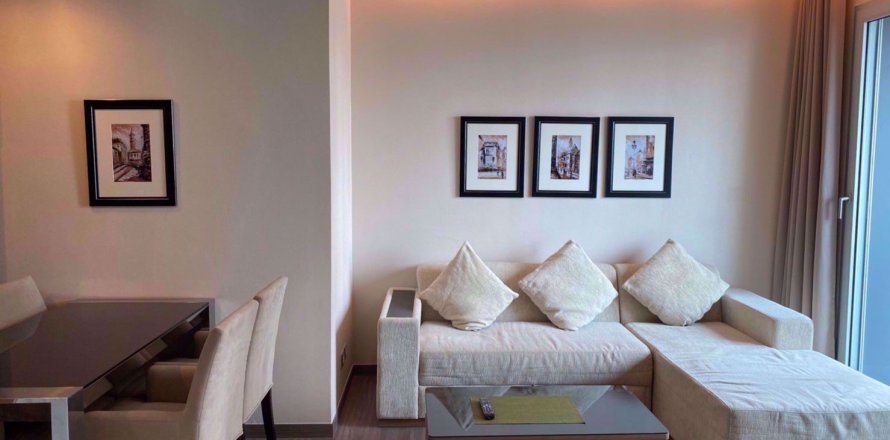 Condo à Bangkok, Thaïlande, 2 chambres à The Address Asoke № 78045