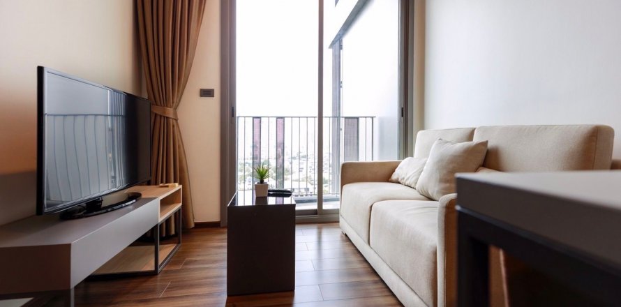 Condo à Bangkok, Thaïlande, 1 chambre à Ceil By Sansiri  № 111049