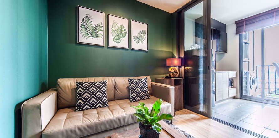 Condo in Bangkok, Thailand, 1 bedroom in The Base Garden Rama 9 № 111473