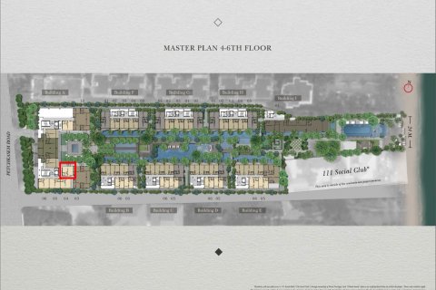 Condominio de 1 dormitorio en Hua Hin, Tailandia № 79260 - foto 21