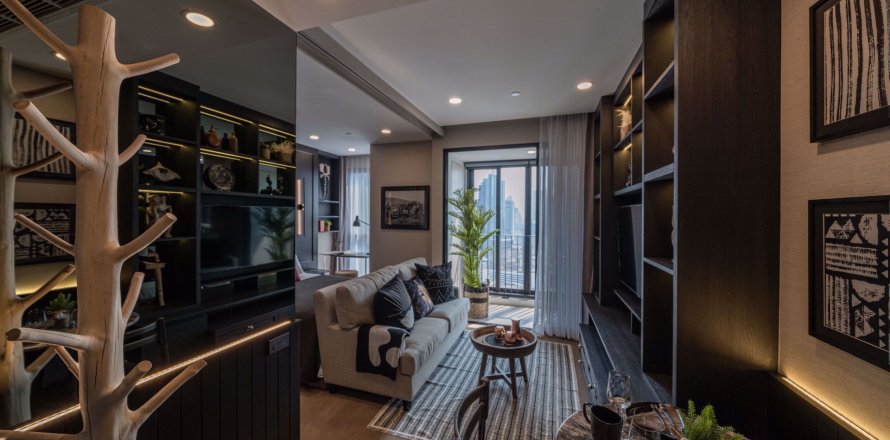 Condominio de 1 dormitorio en Bang Rak, Bangkok, Tailandia № 76813