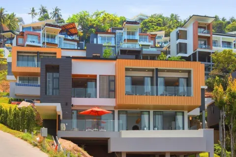 Villa auf Chaweng Beach, Ko Samui, Thailand 3 Schlafzimmer № 107146 - Foto 7