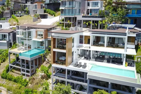 Villa auf Chaweng Beach, Ko Samui, Thailand 3 Schlafzimmer № 107146 - Foto 3
